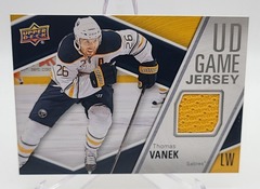 2011-12 Upper Deck UD Game Jersey Series One Thomas Vanek #GJ-TV